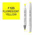 Маркер "Touch Brush" 123 флюр желтый F123